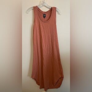 GAP Women's Sleeveless Summer Dress - Rust Orange